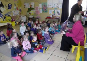 Gansies word deur Bib besoek